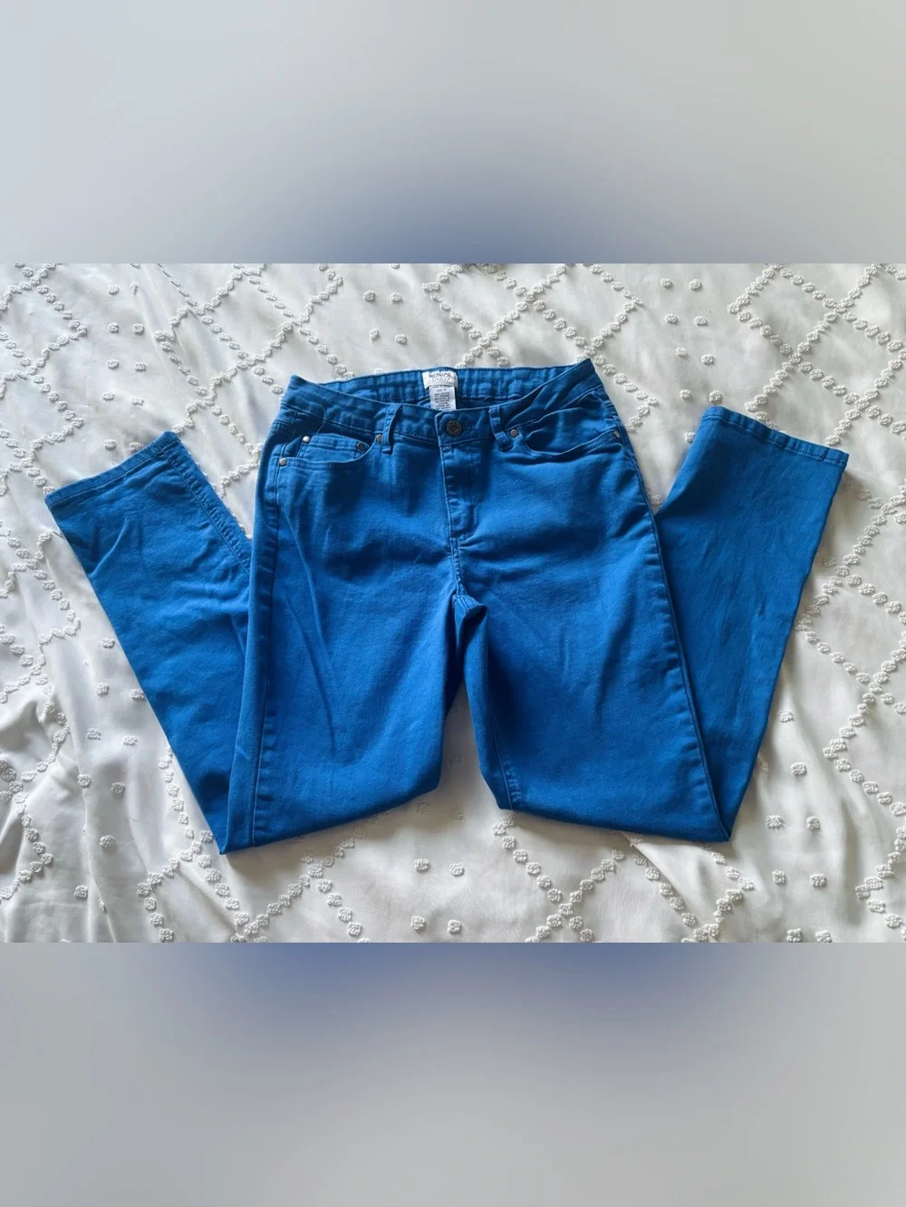 Monroe & Main Blue Skinny Jeans